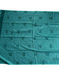 Gurmukhi Alphabet Shawl Great Sikh Warrior Hari Singh Nalwa Punjabi Stole Lohi S