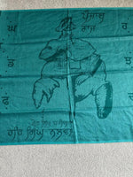 Gurmukhi Alphabet Shawl Great Sikh Warrior Hari Singh Nalwa Punjabi Stole Lohi S